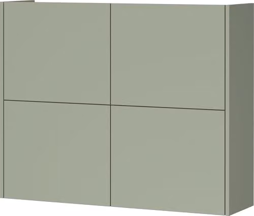 Germania Schoenenrek Binetto Wandmontage Groen/Eiken B: 97 cm, H: 79 cm, D: 27 cm