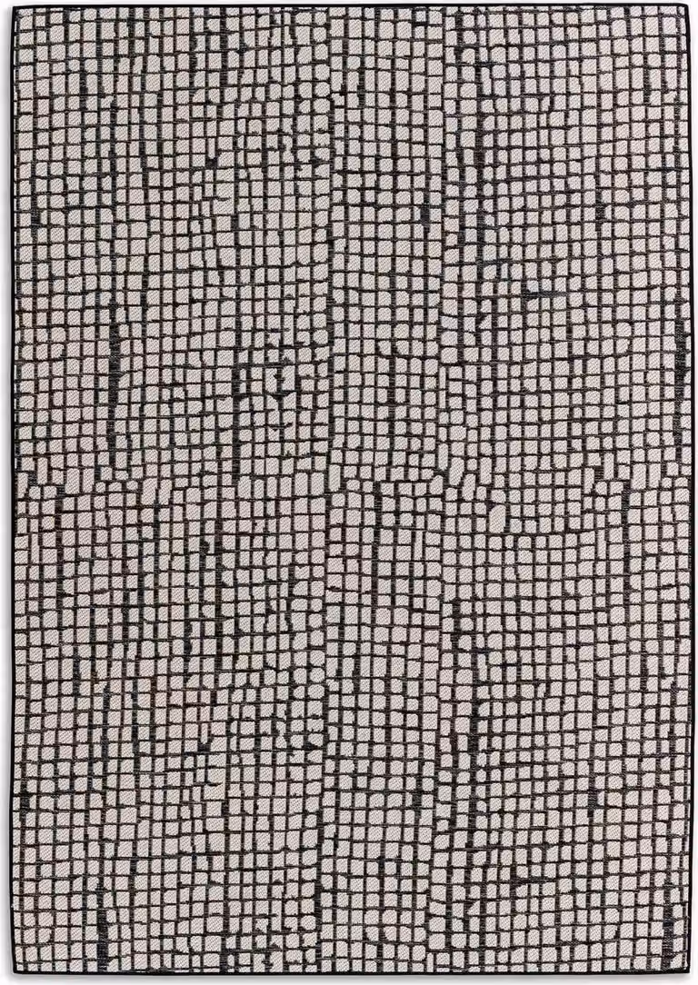 Schöner Wohnen Buitenkleed Parkland, Donkergrijs, 70 x 140 cm