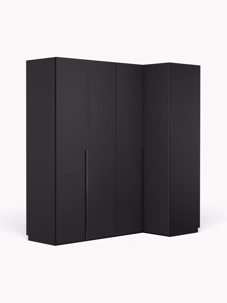 Westwing Collection Modulaire hoekkast Leon, hout, Breedte: 236 cm
