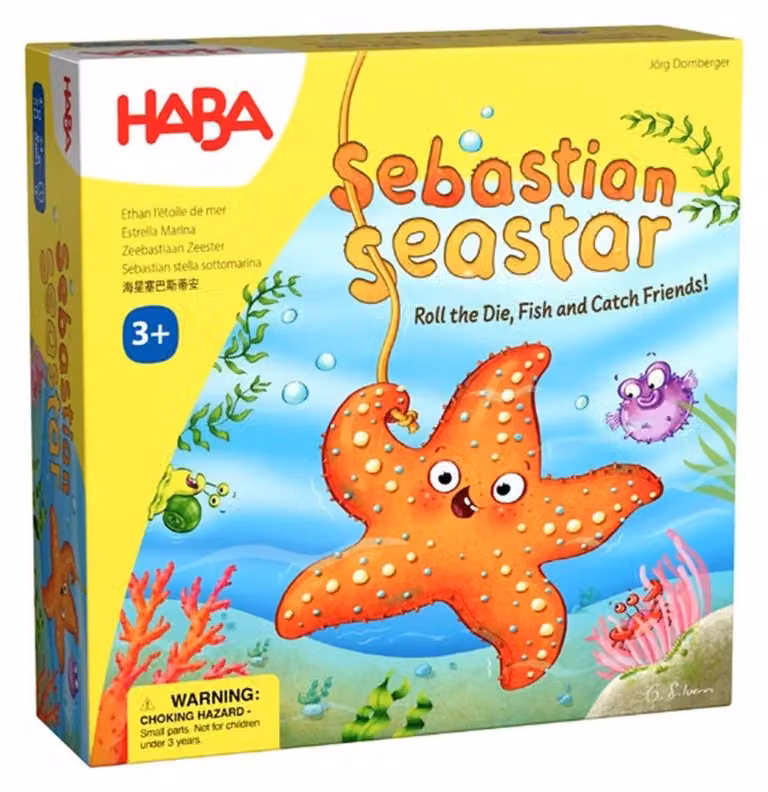 Haba leerspeelgoed Ethan de zeester kleurrijk voor kinderen