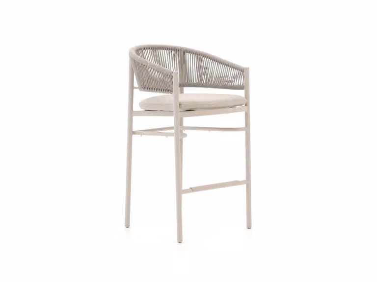 Bellagio Panaro Barkruk voor in de tuin - Aluminium - Taupe