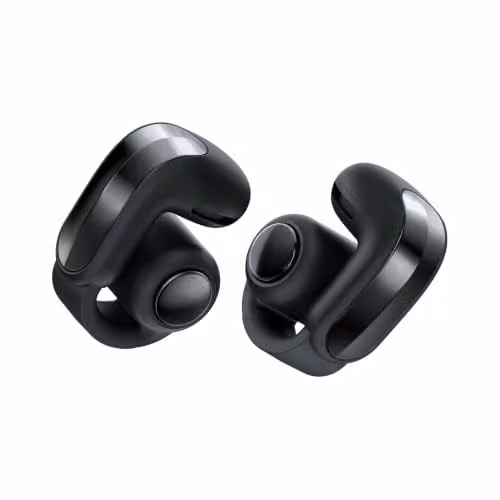 Bose Ultra Open oordopjes (2e generatie) - Draadloze Bluetooth Open-Ear Clip-on Oordopjes met Immersive Audio - Zwart