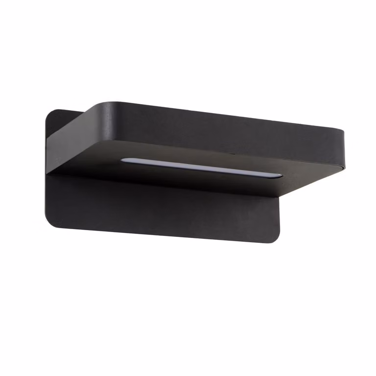 Lucide Atkin LED Bedlamp en Wandlamp met USB-oplaadpunt - Zwart