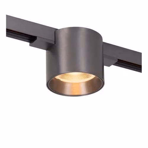 Lucide Premium LINIAL LUX dimbare LED railverlichting - Mat Zwart/Chroom