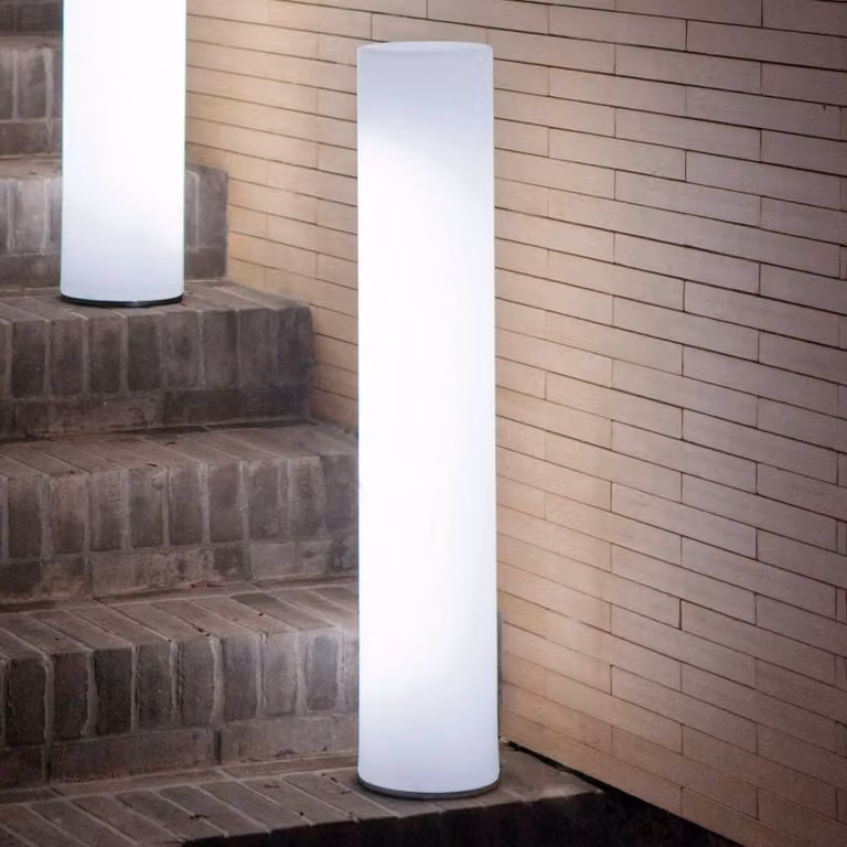 Newgarden Tuinpadverlichting Fity wit opaal kunststof
