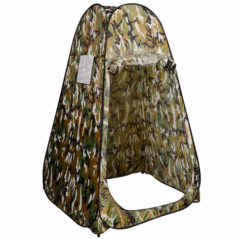 Costway Pop-up campingtent met camouflageprint, B/D/H: 120 x 120 x 190 cm