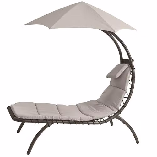 Vivere Originele Dream Lounger - Cast Silver