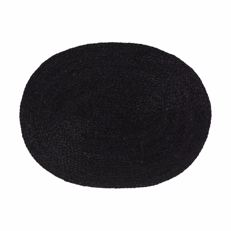 Dixie Elin placemat ovaal Black