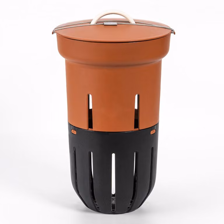Famanu Wormcomposteerder voor verhoogde bedden, Terracotta, 1 stuk