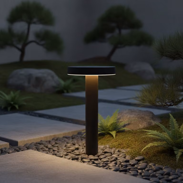 Lyora Mood LED tuinlamp grijs 20 cm