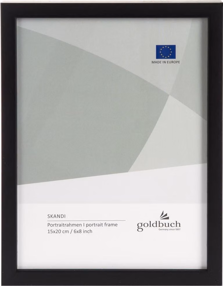 Goldbuch Fotolijst Skandi Zwart 15x20 cm