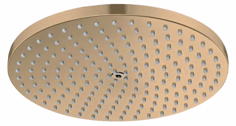 Hansgrohe Raindance S douchekop 240, 1 straal, PowderRain, geborsteld brons
