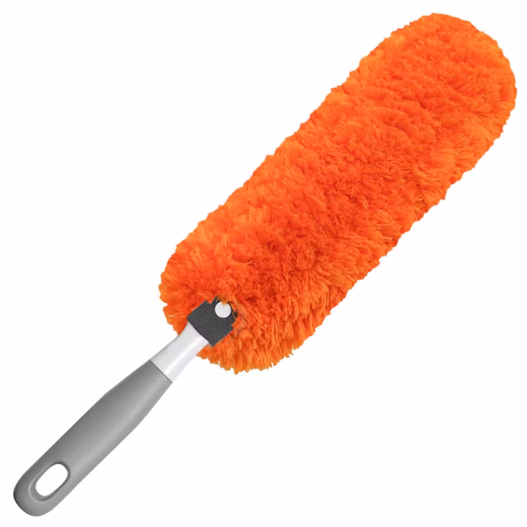 Dripio Microvezelstofwisser voor auto's en meubels, oranje, wasbaar