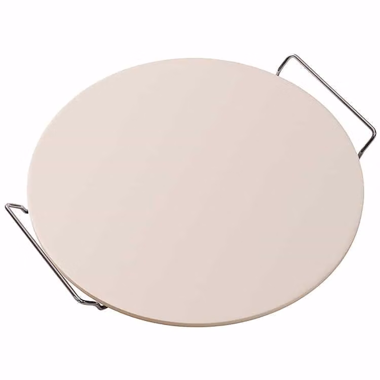 Krumble BBQ Pizzasteen voor oven en barbecue - Diameter: 33 cm