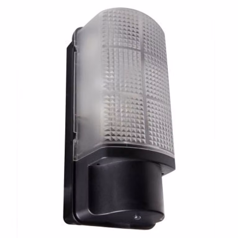Franssen Buitenlamp Budget met Schemersensor - Zwart - Wandmontage