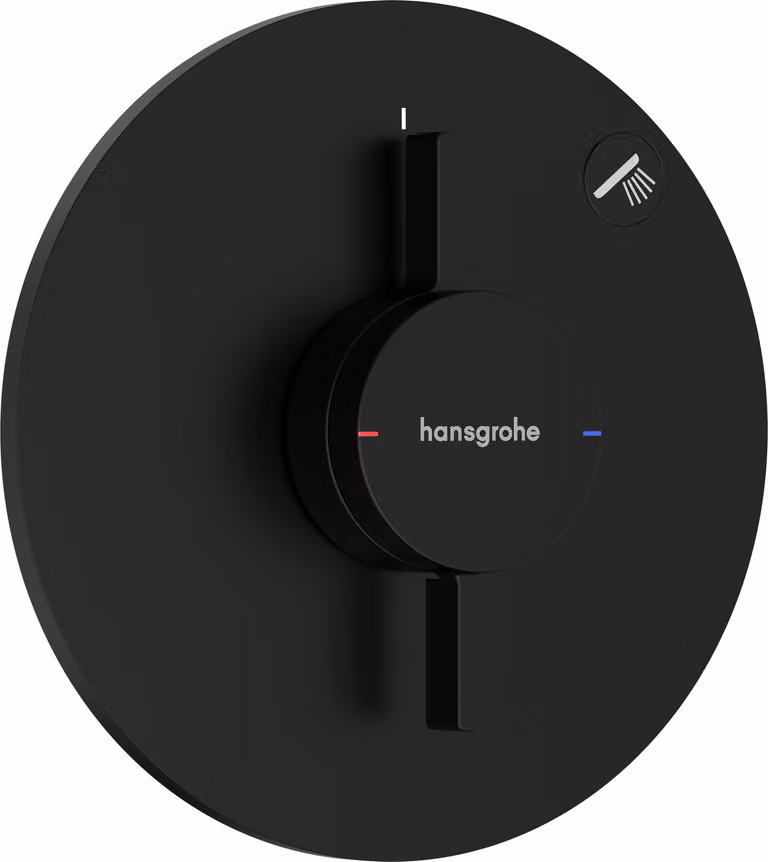 Hansgrohe DuoTurn S mengkraan model UP 1 geborsteld zwart