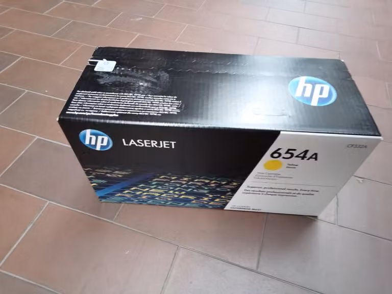 HP 654A Gele Toner Cartridge CF332A voor LaserJet