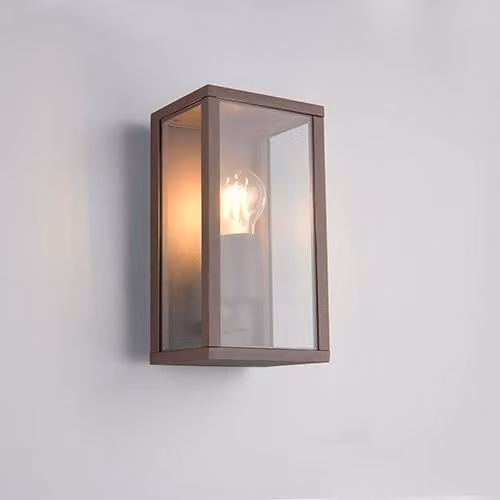 Trio Garonne S Moderne Wandlamp Bruin en Wit