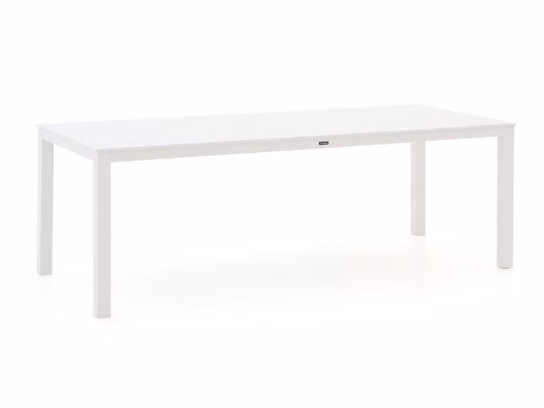 Manifesto Furniture Tuineettafel Manifesto - Rechthoekig - Wit Aluminium