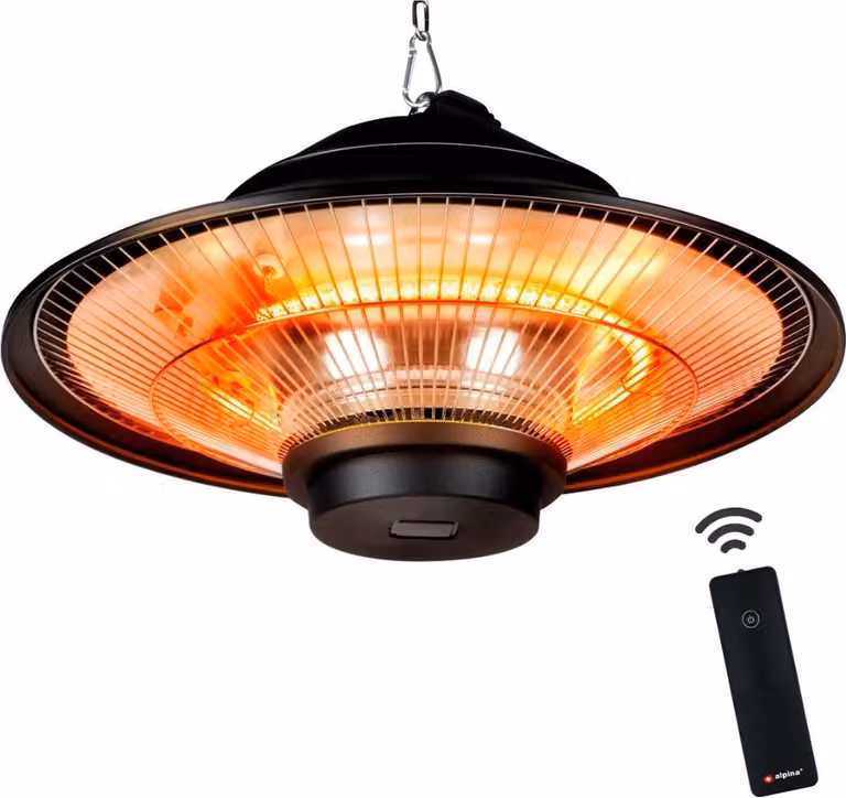 Alpina GS1500 infraroodverwarmer plafondmodel 1500 watt
