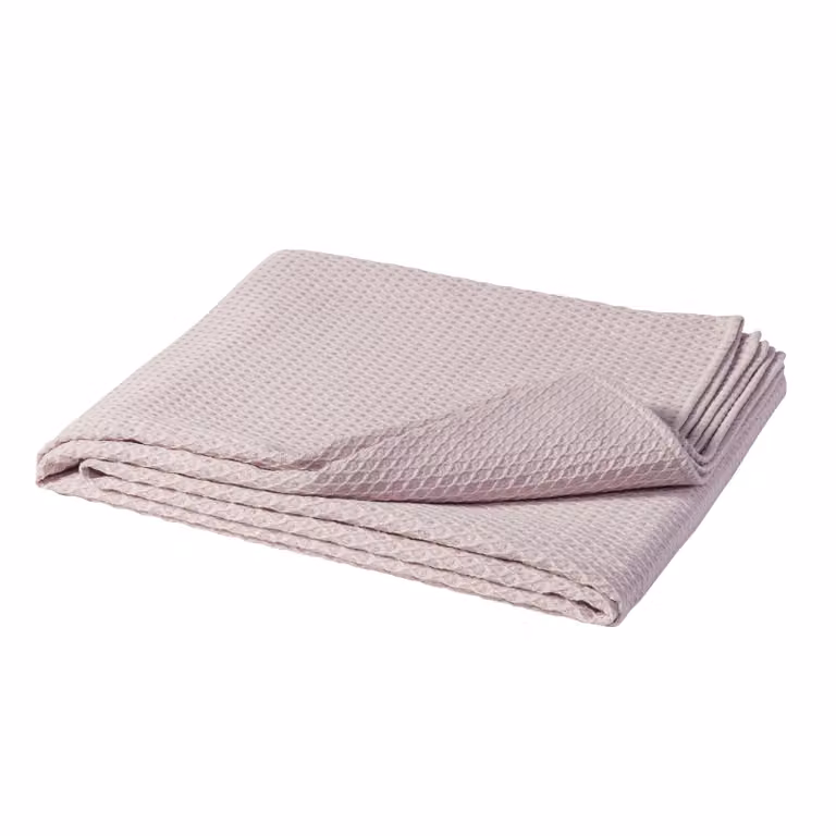 Scandi Living Kimono bedsprei dusty rose (roze) B/D/H: 139 x 260 cm