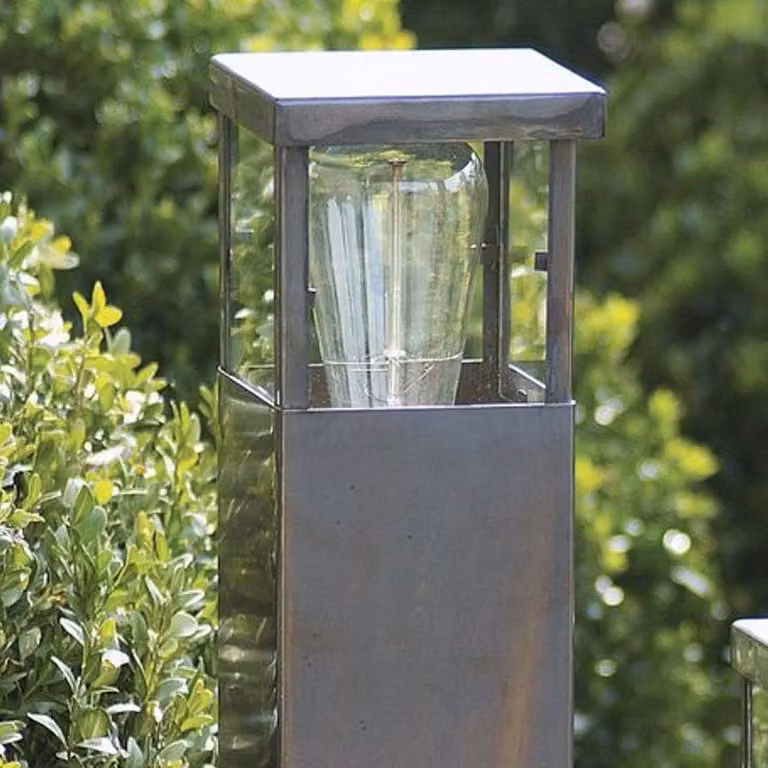 Authentage Vitrine Staande Lamp Vierkant - 40 cm