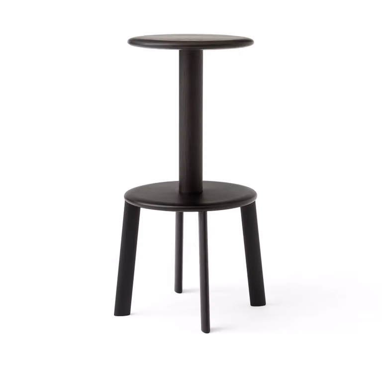 &Tradition Massif AV40 barkruk Dark stained oak-warm black