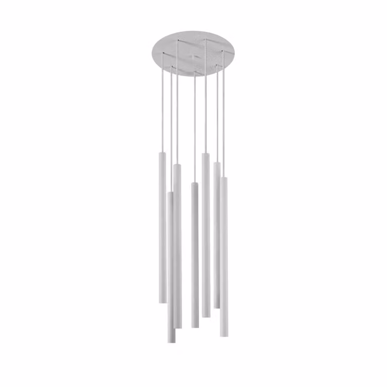 Lyora Laser Witte Hanglamp 7-lichts