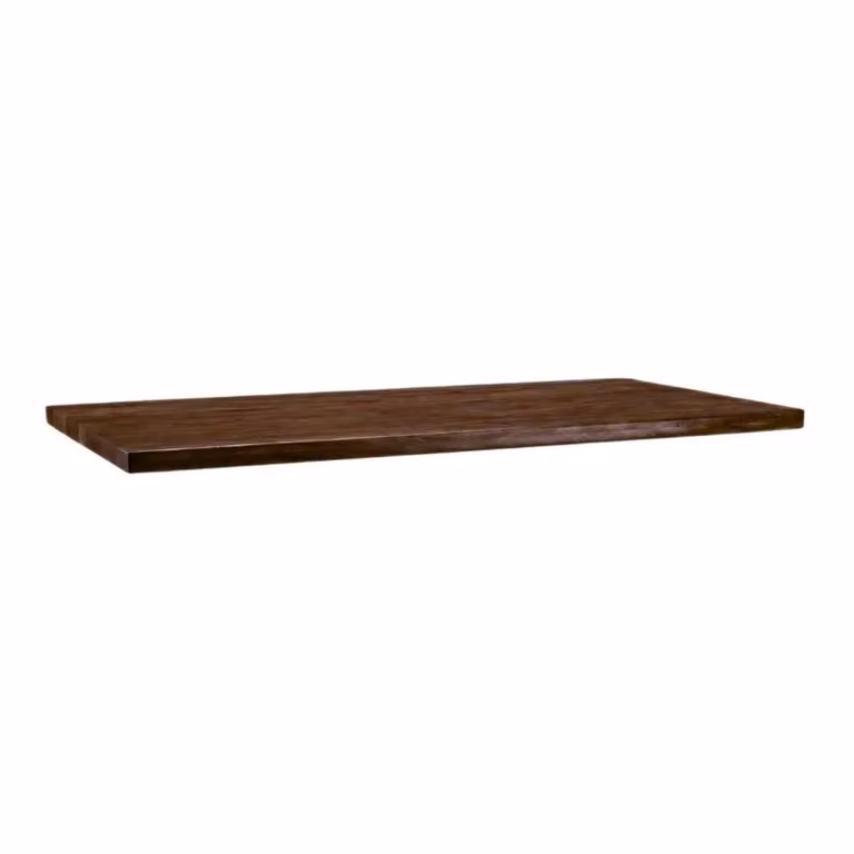Label51 Eetkamertafel Modular Match - Espresso - Mangohout - 220 cm - Rechthoekig
