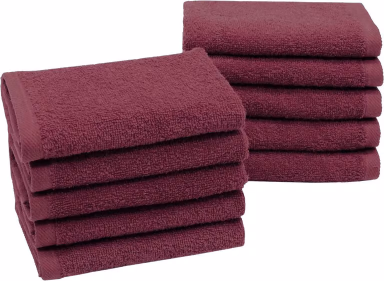 Zeepdoeken Set Braambes - Washandjes en Gastendoekjes van Hoge Kwaliteit Katoen - 30 x 30 cm
