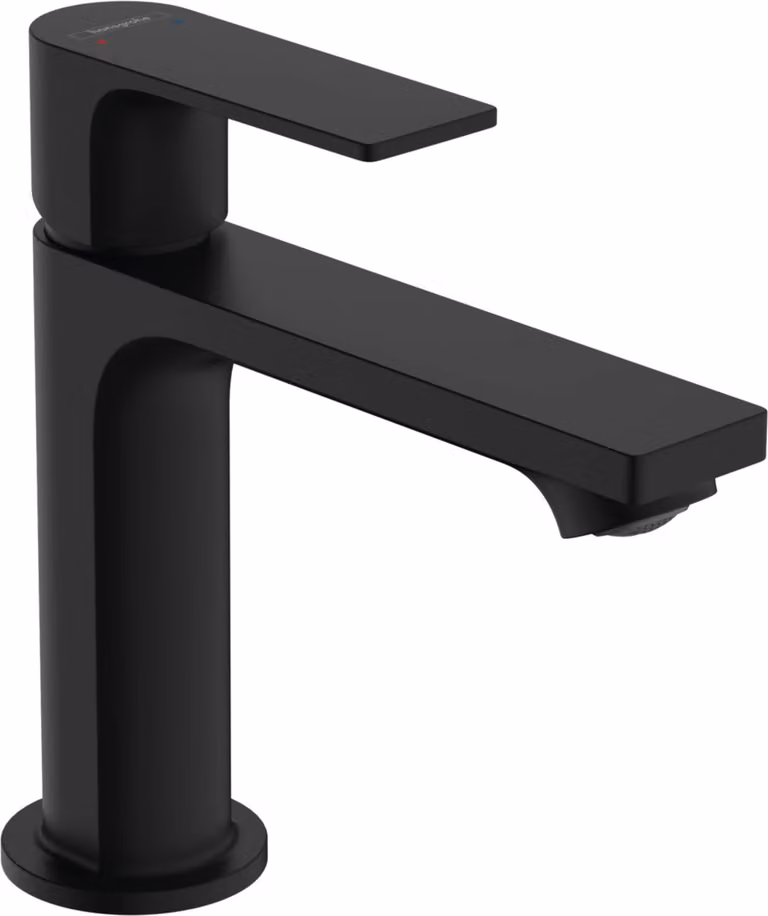 Hansgrohe Rebris E 110 enkeldraaikraan voor wastafel met pop-up afvoer