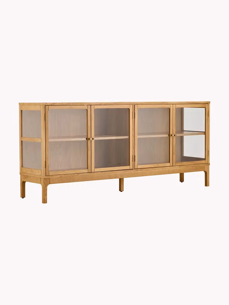 House Nordic Dressoir Zamora Naturel Bruin B: 180 cm, D: 40 cm, H: 40 cm