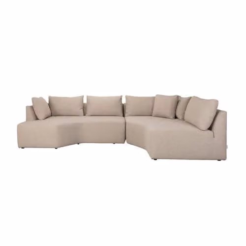 Zuiver hoekbank rechts - beige