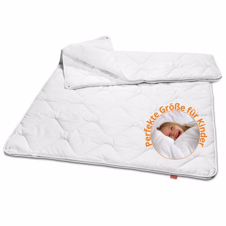 Sleepling Basic 100 Kinderdeken van 100% microvezel, vier-seizoenen-deken, 100 x 135 cm
