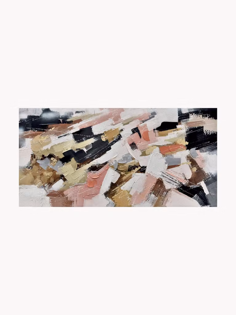 Handbeschilderde canvasdoek Pensieri e Colori Agave