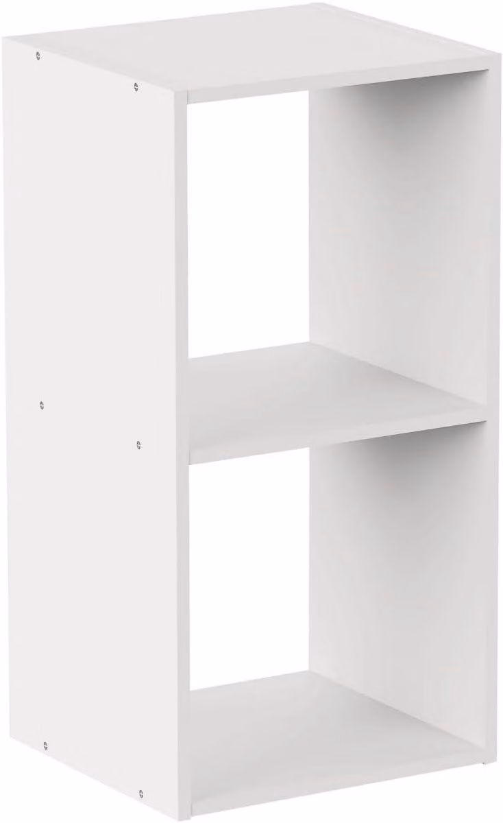 Modulair Opbergrek met Kubussen voor Woonkamer of Home Office - H x B x D: 67.5 x 34.5 x 32 cm