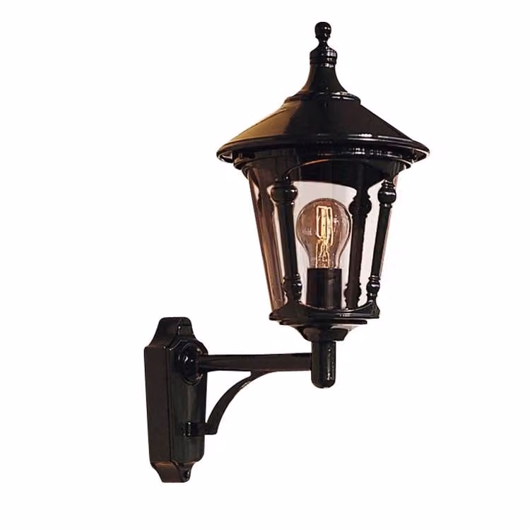 Klassieke muurlamp Virgo Up Konstsmide - Antiek groen