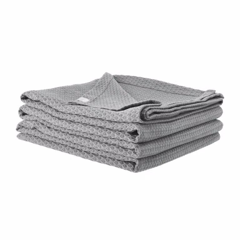 Scandi Living Kimono bedsprei dusty petrol 260 x 260 cm
