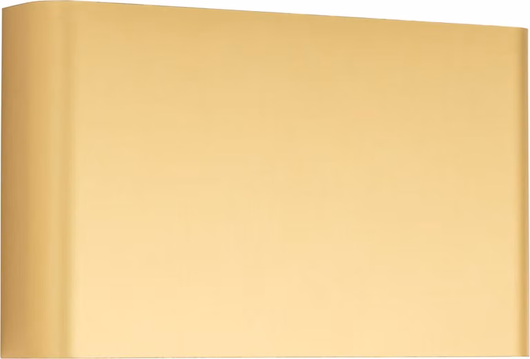 Lyora Haga up & down wandlamp - Goud/Messing - Dimbaar
