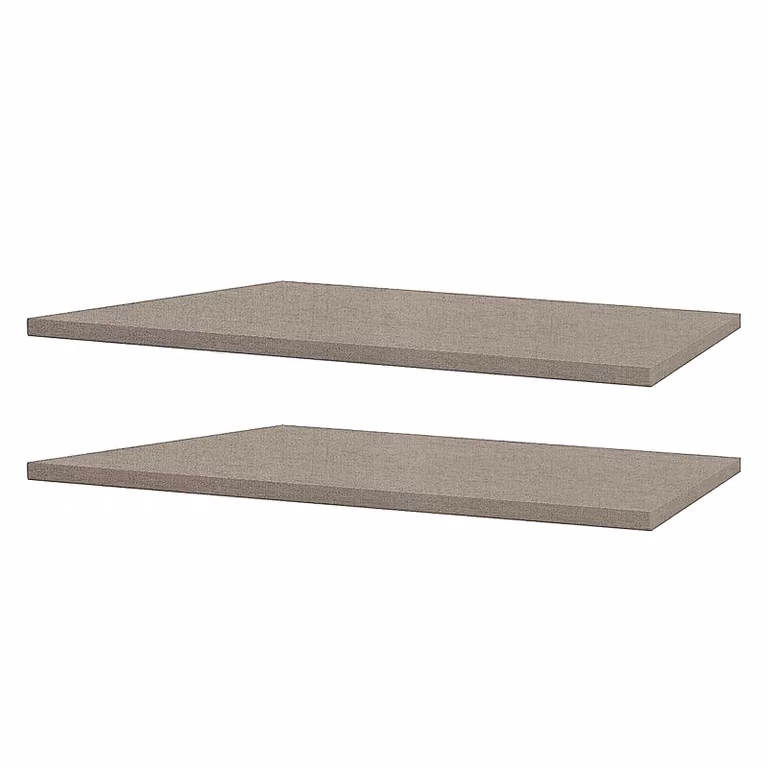 Rauch Planken set van 2 beige B/D/H: 88 x 2 x 50 cm