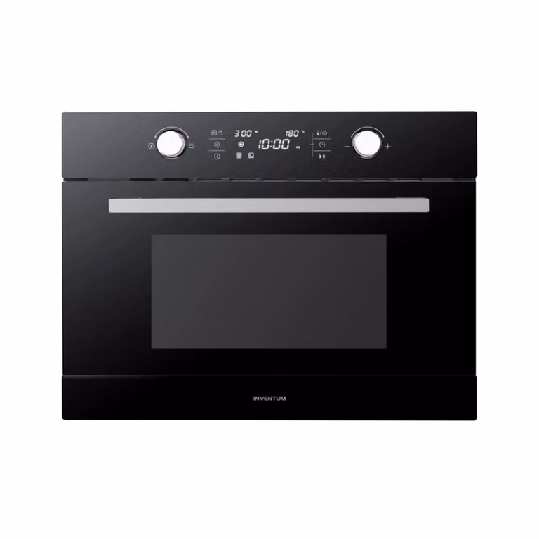 Inventum IMC6044GK Inbouw combimagnetron met draaiplateau Zwart
