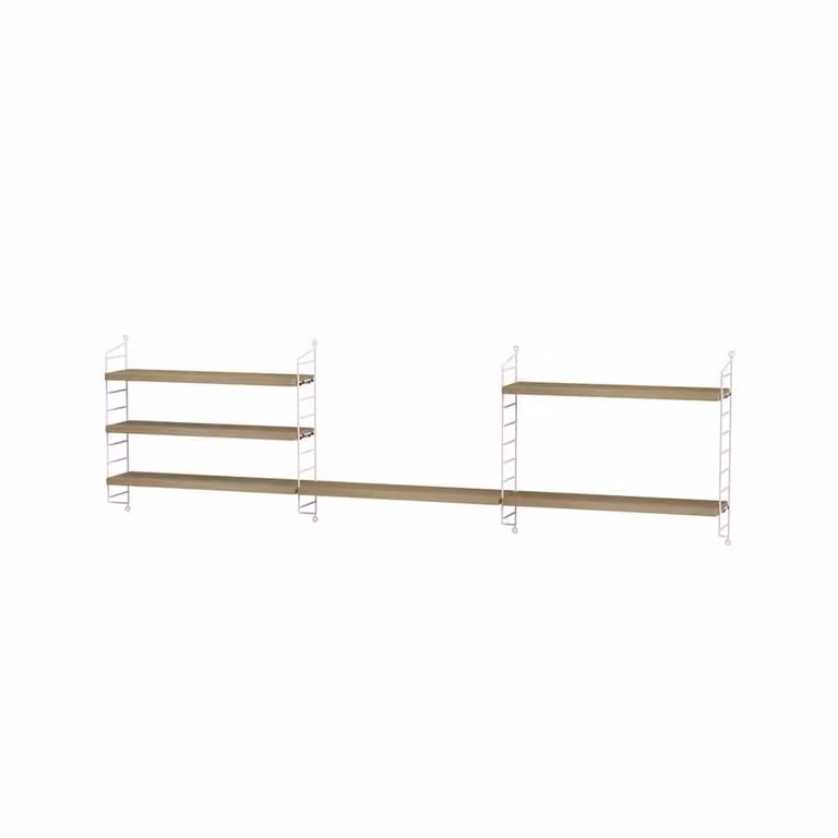 String kinderkamer Combinatie H eik & wit