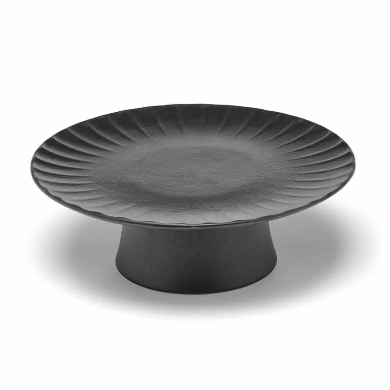 Serax Inku taartschotel Black Ø21 cm