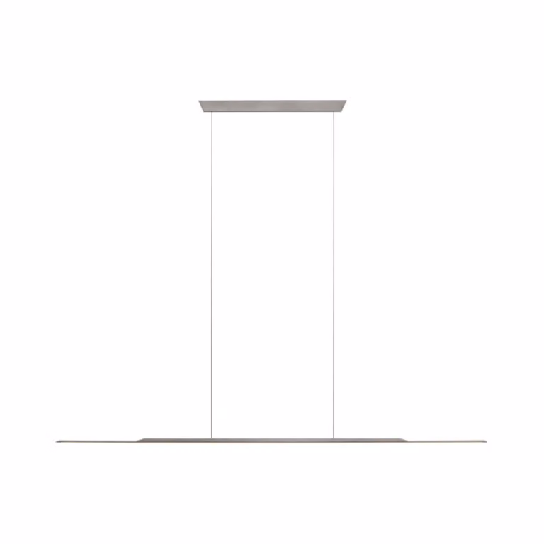 Paul Neuhaus Pure Surface Design LED hanglamp grijs 125 cm