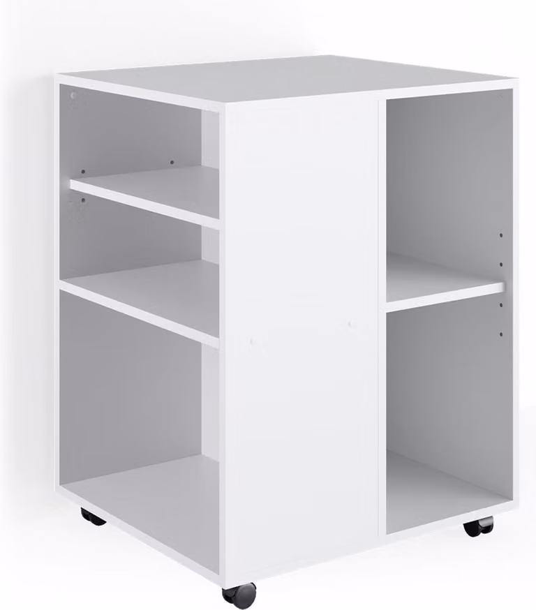 Vicco Rolcontainer Wit, B: 59,4 cm, D: 52,6 cm, H: 72,0 cm