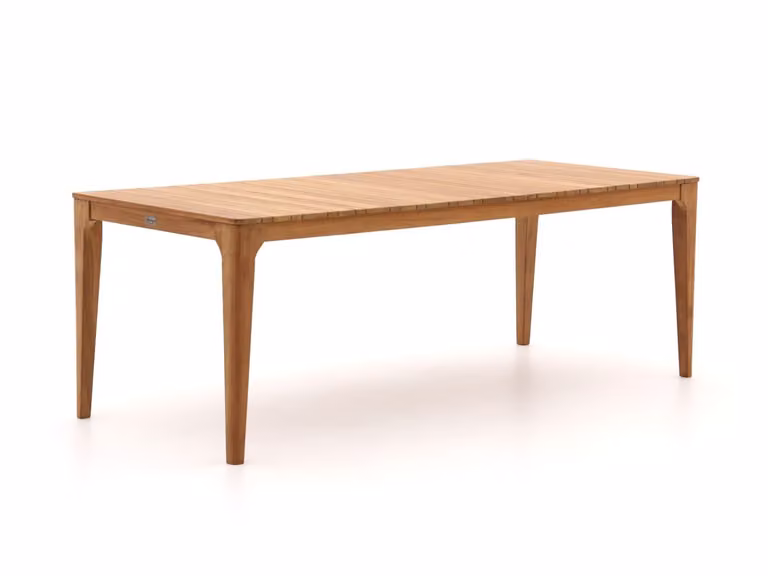 Bellagio Tuin eettafel Bellagio tuinmeubelen - Rechthoekig - Teakhout - Bruin - B: 186 cm, D: 90 cm, H: 76 cm