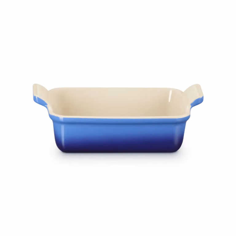 Le Creuset Heritage Ovenschaal rechthoekig Azure 19 x 14 cm