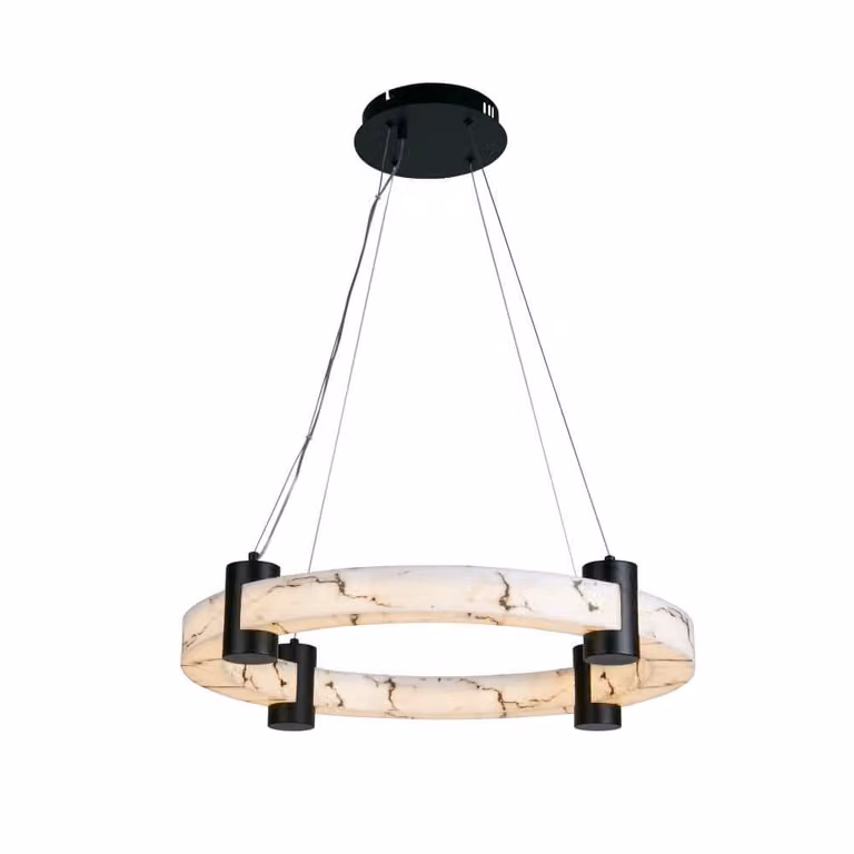 Searchlight Moonbeam Design Hanglamp zwart