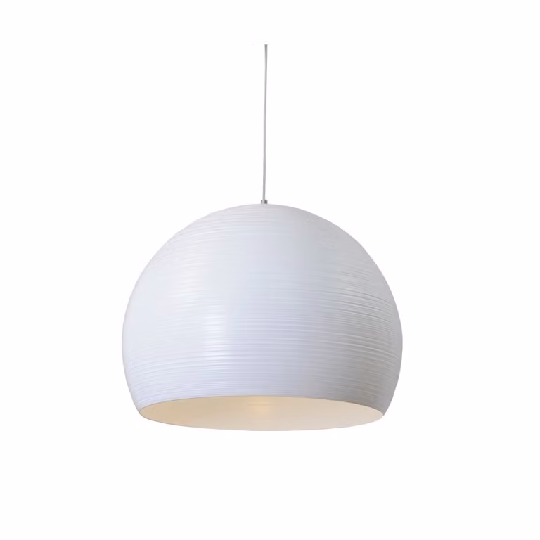 Masterlight Concepto 40 Witte Hanglamp van Metaal en Papier