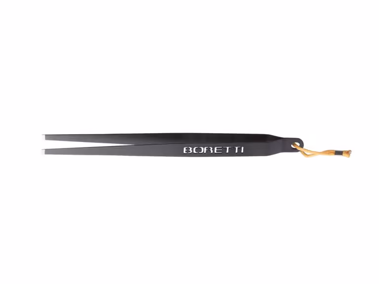 Boretti BBQ pincet van grijs roestvrij staal